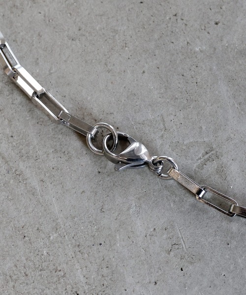 LILL(リル)の「サージカルステンレスチェーンネックレス(ネックレス・メンズ・シルバー系2/シルバー系1/シルバー系3・FREE)」の8枚目の写真