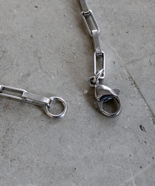 LILL(リル)の「サージカルステンレスチェーンネックレス(ネックレス・メンズ・シルバー系2/シルバー系1/シルバー系3・FREE)」の9枚目の写真