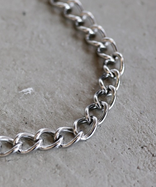 LILL(リル)の「サージカルステンレスチェーンネックレス(ネックレス・メンズ・シルバー系2/シルバー系1/シルバー系3・FREE)」の10枚目の写真