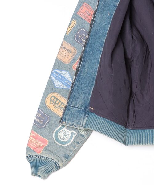 Guess（ゲス）の「GUESS Originals Denim Hoodie Jacket ジャケット パーカー（ブルゾン・メンズ・インディゴブルー・X-LARGE/MEDIUM/SMALL/LARGE）」の7枚目の写真
