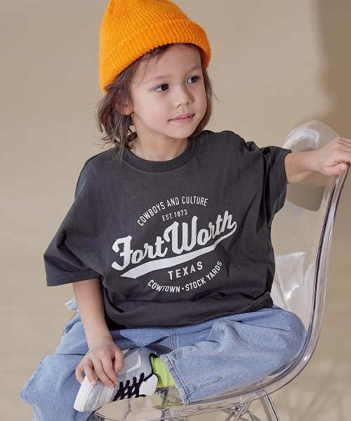devirock(デビロック)の「綿100% デビラボ スーパーBIGシルエット プリント半袖Tシャツ(Tシャツ/カットソー・キッズ・ホワイト系その他/ブラック系その他4/ホワイト系その他3/ブラック系その他6/ブラック系その他2/グレー系その他/ブルー系その他2/ブルー系その他3/ブラック系その他/ブラック系その他3/ホワイト系その他2/ブラック系その他5/オレンジ系その他/ホワイト系その他4/ブルー系その他/グレー系その他2/グリーン系その他/グレー系その他3/グレー系その他4/ブラック系その他7・100cm/110cm/120cm/130cm/140cm/150cm/160cm)」の6枚目の写真