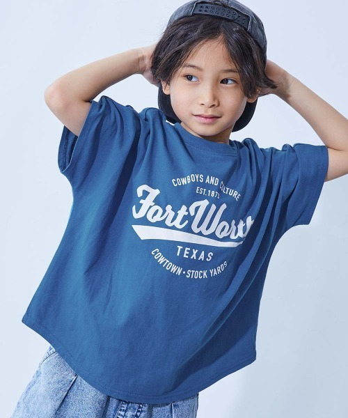 devirock(デビロック)の「綿100% デビラボ スーパーBIGシルエット プリント半袖Tシャツ(Tシャツ/カットソー・キッズ・ホワイト系その他/ブラック系その他4/ホワイト系その他3/ブラック系その他6/ブラック系その他2/グレー系その他/ブルー系その他2/ブルー系その他3/ブラック系その他/ブラック系その他3/ホワイト系その他2/ブラック系その他5/オレンジ系その他/ホワイト系その他4/ブルー系その他/グレー系その他2/グリーン系その他/グレー系その他3/グレー系その他4/ブラック系その他7・100cm/110cm/120cm/130cm/140cm/150cm/160cm)」の17枚目の写真