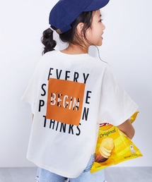 devirock（デビロック）の「綿100% デビラボ スーパーBIGシルエット プリント半袖Tシャツ（Tシャツ/カットソー）」