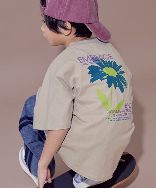 devirock(デビロック)の「綿100% デビラボ スーパーBIGシルエット プリント半袖Tシャツ(Tシャツ/カットソー・キッズ・ホワイト系その他/ブラック系その他4/ホワイト系その他3/ブラック系その他6/ブラック系その他2/グレー系その他/ブルー系その他2/ブルー系その他3/ブラック系その他/ブラック系その他3/ホワイト系その他2/ブラック系その他5/オレンジ系その他/ホワイト系その他4/ブルー系その他/グレー系その他2/グリーン系その他/グレー系その他3/グレー系その他4/ブラック系その他7・100cm/110cm/120cm/130cm/140cm/150cm/160cm)」の14枚目の写真