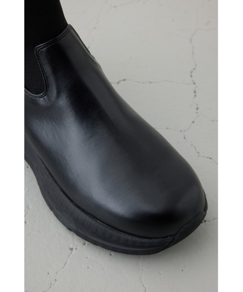AZUL by moussy(アズールバイマウジー)の「スニーカーソールブーツ 靴(ブーツ・メンズ・ブラック・SMALL/MEDIUM/LARGE)」の6枚目の写真
