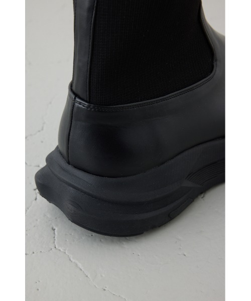 AZUL by moussy(アズールバイマウジー)の「スニーカーソールブーツ 靴(ブーツ・メンズ・ブラック・SMALL/MEDIUM/LARGE)」の7枚目の写真