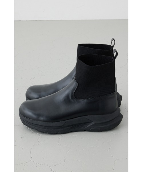 AZUL by moussy(アズールバイマウジー)の「スニーカーソールブーツ 靴(ブーツ・メンズ・ブラック・SMALL/MEDIUM/LARGE)」の12枚目の写真