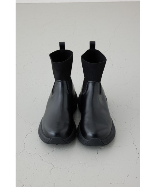 AZUL by moussy(アズールバイマウジー)の「スニーカーソールブーツ 靴(ブーツ・メンズ・ブラック・SMALL/MEDIUM/LARGE)」の2枚目の写真