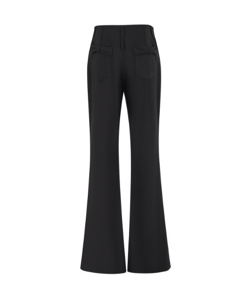 silent(and)(サイレントアンド)の「Sweet Peplum Pants(スラックス・レディース・ブラック・MEDIUM/SMALL)」の15枚目の写真