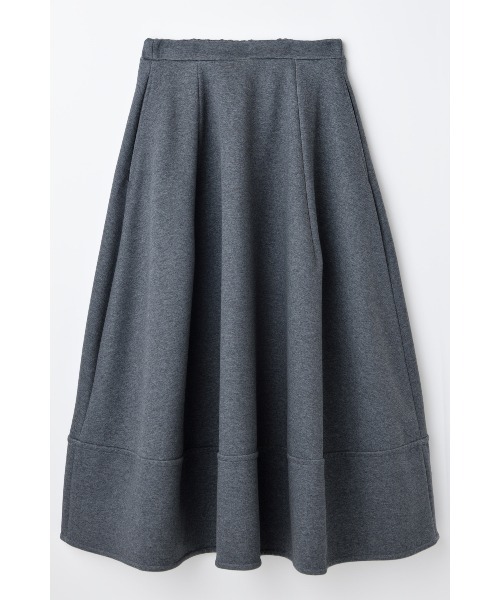 nagonstans ナゴンスタンス pleats skirt グレー ダンボール Round スカート（スカート）｜nagonstans（ナゴンスタンス