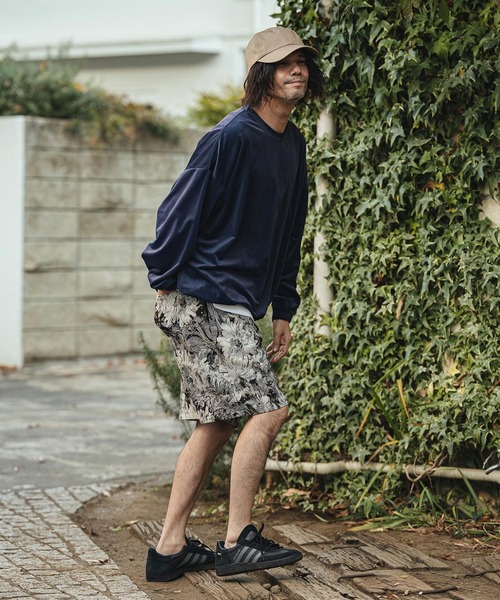 CAMBIO(カンビオ)の「mp14470- Botanical Gobelin Textile Short Pants ゴブラン織りショートパンツ(S62426cmb)(その他パンツ・メンズ・グレー/オフホワイト/ブラック・L/M/S)」の18枚目の写真