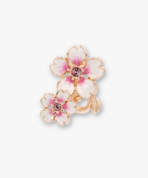 ANNA SUI(アナスイ)の「桜モチーフ イヤリング(イヤリング・レディース・ピンク・ONE SIZE)」の2枚目の写真