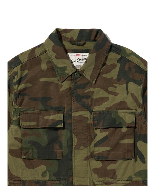 Levi's(リーバイス)の「Levi's/リーバイス フリスコ ユーティリティジャケット(カバーオール・メンズ・グリーン・L/M/S/XL)」の4枚目の写真
