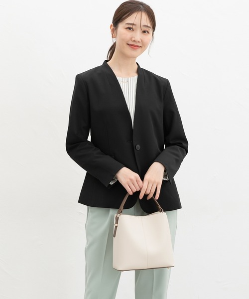 Honeys(ハニーズ)の「ワンハンドルバッグ(ハンドバッグ・レディース・グレー系その他/ブラック系その他/ネイビー系/ホワイト系その他・FREE)」の6枚目の写真