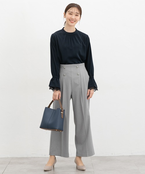 Honeys(ハニーズ)の「ワンハンドルバッグ(ハンドバッグ・レディース・グレー系その他/ブラック系その他/ネイビー系/ホワイト系その他・FREE)」の14枚目の写真