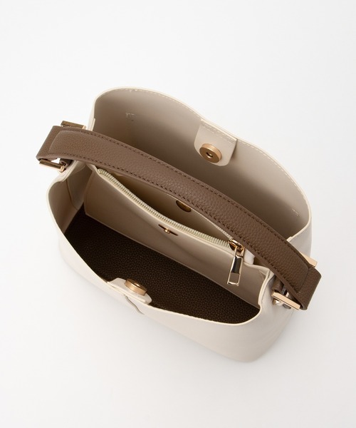 Honeys(ハニーズ)の「ワンハンドルバッグ(ハンドバッグ・レディース・グレー系その他/ブラック系その他/ネイビー系/ホワイト系その他・FREE)」の18枚目の写真