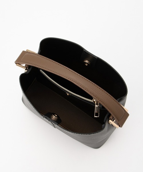 Honeys(ハニーズ)の「ワンハンドルバッグ(ハンドバッグ・レディース・グレー系その他/ブラック系その他/ネイビー系/ホワイト系その他・FREE)」の21枚目の写真