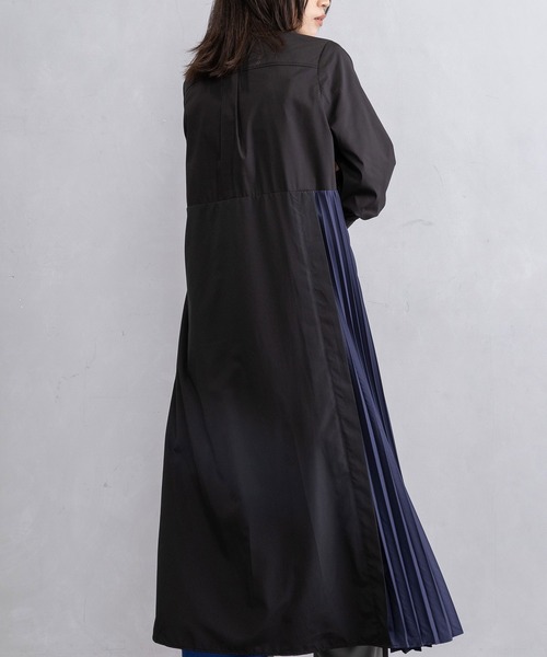 MARECHAL TERRE（マルシャルテル）の「シャツワンピース（シャツワンピース・レディース・カーキ/ブラック/イエロー/オフホワイト・MEDIUM）」の20枚目の写真