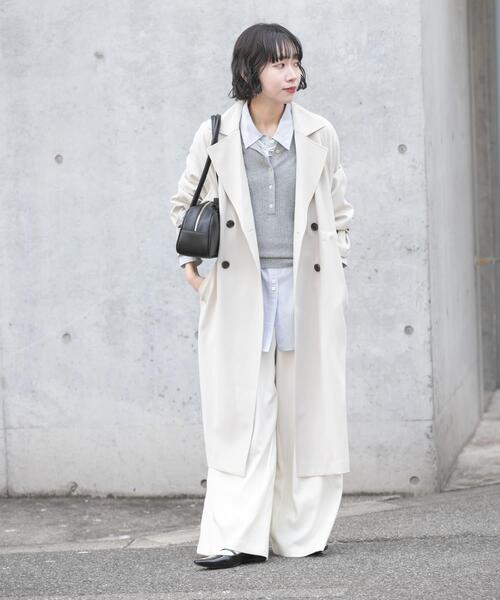 撥水/UVカット』ドロストトレンチコート（トレンチコート）｜URBAN