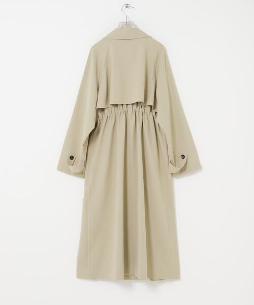 URBAN RESEARCH(アーバンリサーチ)の「『撥水/UVカット』ドロストトレンチコート(トレンチコート・レディース・ライトグレー/ブラック/ベージュ・38/36)」の15枚目の写真