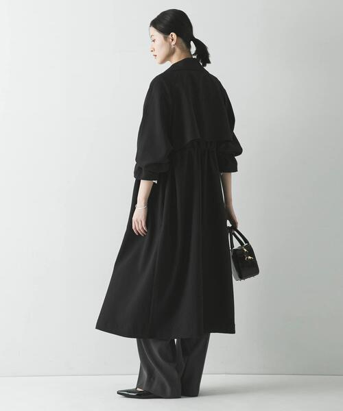 URBAN RESEARCH（アーバンリサーチ）の「『撥水/UVカット』ドロストトレンチコート（トレンチコート・レディース・ライトグレー/ブラック/ベージュ・38/36）」の8枚目の写真