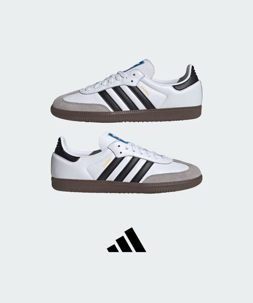 adidas(アディダス)の「adidas / アディダス SAMBA OG / B75806(スニーカー・メンズ・ホワイト・28cm/27.5cm/27cm/26.5cm/26cm)」の1枚目の写真