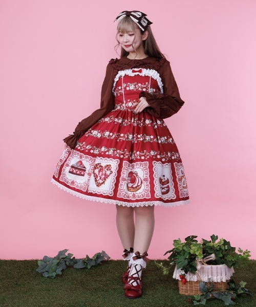 ベイクドベリージャンスカ（ワンピース）｜Chalmiere（シャルミエール