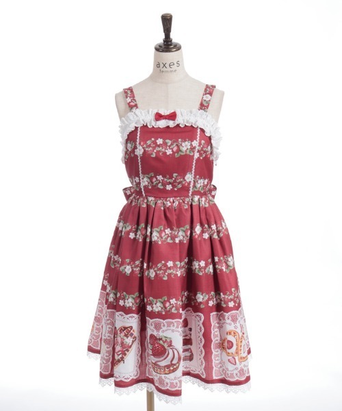 ベイクドベリージャンスカ（ワンピース）｜Chalmiere（シャルミエール