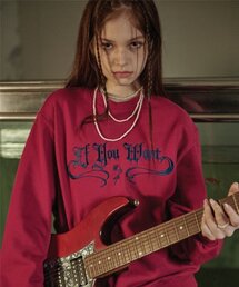 Shimmer LOGO Sweatshirt OPERA