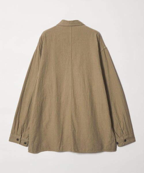 Steven Alan(スティーブンアラン)の「<Steven Alan> CL クレープ オープンカラー オーバー シャツ(シャツ/ブラウス・メンズ・ナチュラル/ベージュ・XL/L/M/S)」の17枚目の写真