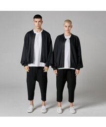 ATHPLATFORM（アスプラットフォーム）の「AU02PT02 クロップバギーパンツ_ブラック（その他パンツ）」