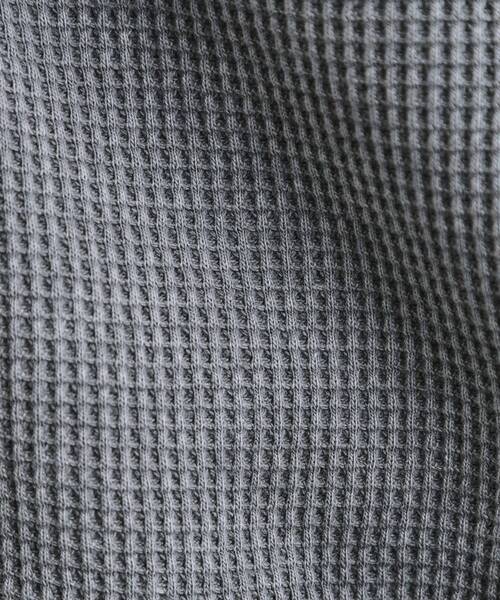 tk.TAKEO KIKUCHI（ティーケータケオキクチ）の「ヴィンテージワッフルジップパーカー（パーカー・メンズ・ブラック/ブルー系その他/ライトグレー・03/02/01/04）」の10枚目の写真