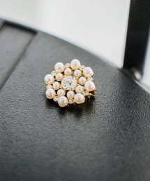 studio CLIP | パールストーンブローチ(ブローチ/コサージュ)