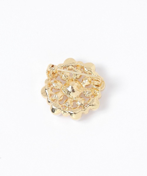 studio CLIP(スタディオクリップ)の「パールストーンブローチ(ブローチ/コサージュ・レディース・その他1・FREE)」の3枚目の写真