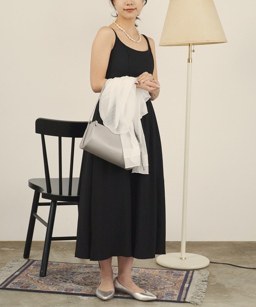 H.TOKYO NUIT（エイチトウキョウニュイ）の「バックリングキャミオケージョンドレス（ドレス・レディース・ブラック・SMALL/MEDIUM/LARGE）」の5枚目の写真
