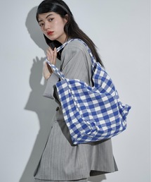 THE YOn（ザヨン）の「ギンガムチェックビッグトート（トートバッグ）」