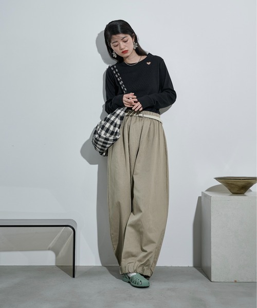 THE YOn（ザヨン）の「ギンガムチェックビッグトート（トートバッグ・レディース・ブルー/ブラック・FREE）」の11枚目の写真