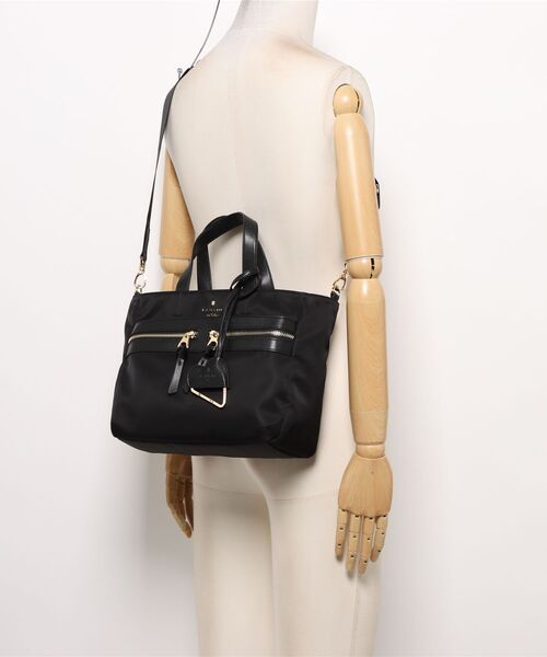 LANVIN en Bleu（ランバンオンブルー）の「グラン 2wayトートバッグ（トートバッグ・レディース・グレー/ブラック・FREE）」の6枚目の写真