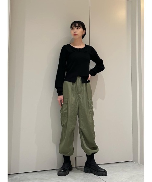 ESTNATION(エストネーション)の「ESTNATION / カーゴパンツ(カーゴパンツ・レディース・ベージュ/カーキ・38/36)」の18枚目の写真