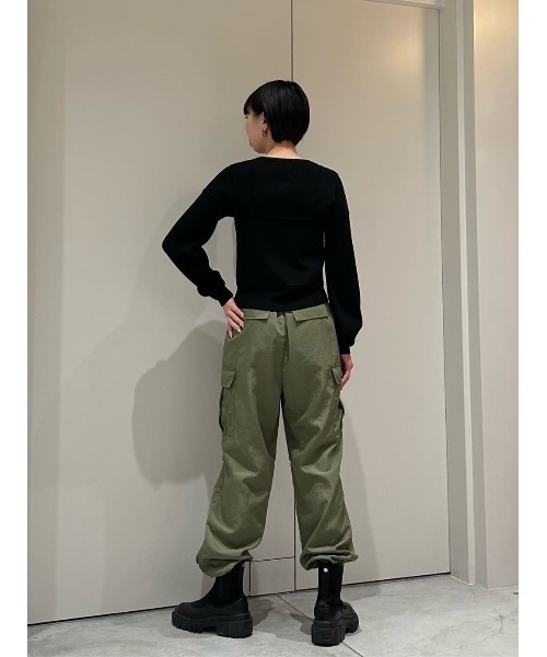 ESTNATION(エストネーション)の「ESTNATION / カーゴパンツ(カーゴパンツ・レディース・ベージュ/カーキ・38/36)」の19枚目の写真
