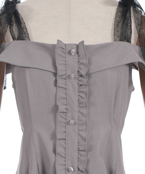 axes femme（アクシーズファム）の「チュールリボン付ワンピース（ワンピース・レディース・ワイン/グレー/ミント・FREE）」の20枚目の写真