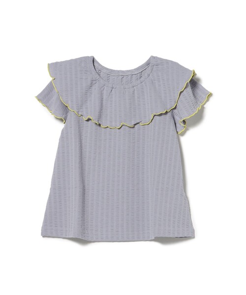 BEAMS mini（ビームスミニ）の「【WEB限定】フレアカラー Tシャツ 2026SS（90～140cm）カジュアル プチプラ 保育園 通学 定番 キッズ（Tシャツ/カットソー・キッズ・パープル系その他4/ミント・120/110/100/90/140/130）」の18枚目の写真