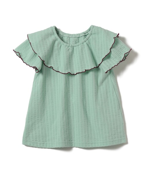 BEAMS mini（ビームスミニ）の「【WEB限定】フレアカラー Tシャツ 2026SS（90～140cm）カジュアル プチプラ 保育園 通学 定番 キッズ（Tシャツ/カットソー・キッズ・パープル系その他4/ミント・120/110/100/90/140/130）」の22枚目の写真