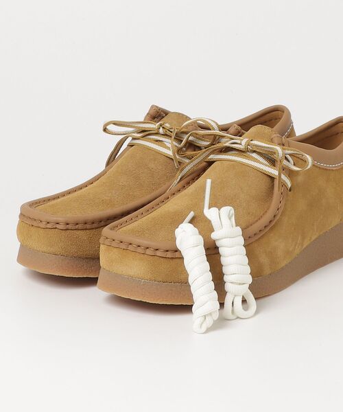 Clarks(クラークス)の「WallabeeEVO / ワラビーエヴォ (オーカー スエード)(モカシン/デッキシューズ・メンズ・ブラウン・UK10.5/UK10/UK9.5/UK6.5/UK6/UK9/UK8.5/UK8/UK7.5/UK7/UK11)」の13枚目の写真