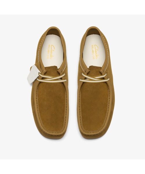 Clarks(クラークス)の「WallabeeEVO / ワラビーエヴォ (オーカー スエード)(モカシン/デッキシューズ・メンズ・ブラウン・UK10.5/UK10/UK9.5/UK6.5/UK6/UK9/UK8.5/UK8/UK7.5/UK7/UK11)」の6枚目の写真