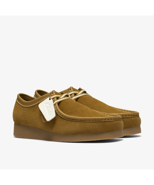 Clarks(クラークス)の「WallabeeEVO / ワラビーエヴォ (オーカー スエード)(モカシン/デッキシューズ・メンズ・ブラウン・UK10.5/UK10/UK9.5/UK6.5/UK6/UK9/UK8.5/UK8/UK7.5/UK7/UK11)」の4枚目の写真