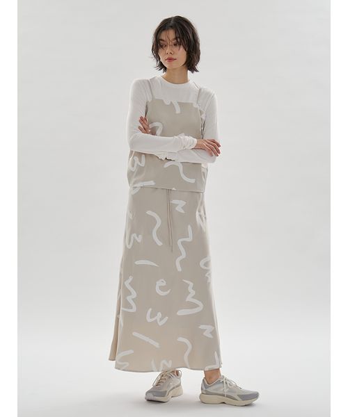 emmi（エミ）の「バンブーロングスリーブカットソー（Tシャツ/カットソー・レディース・ブラック/イエロー/ホワイト・F）」の11枚目の写真