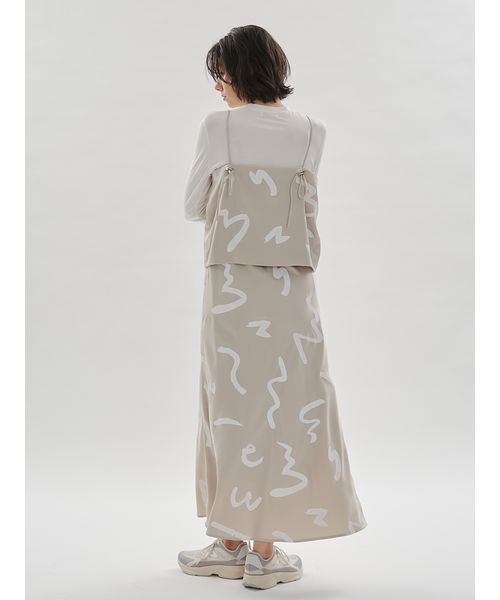 emmi（エミ）の「バンブーロングスリーブカットソー（Tシャツ/カットソー・レディース・ブラック/イエロー/ホワイト・F）」の16枚目の写真