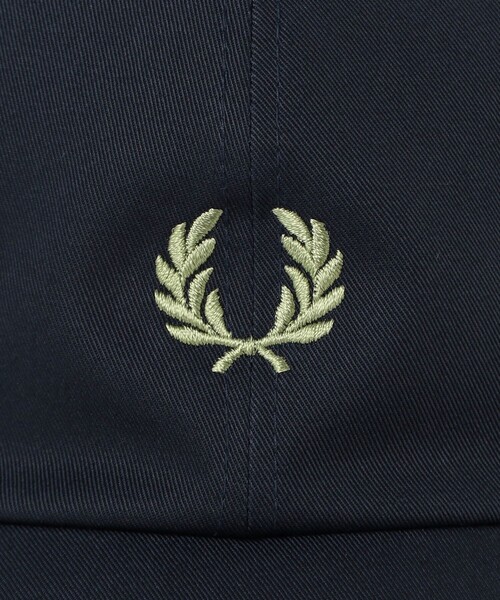 FRED PERRY(フレッドペリー)の「【別注】FRED PERRY / Twill Cap(キャップ・メンズ・ネイビー/ブラック・ONE SIZE)」の16枚目の写真
