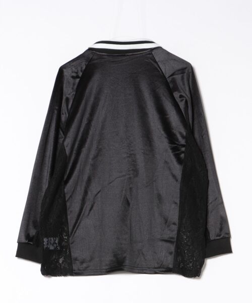 HOOK(フック)の「ストーンバタフライ カレッジトップス(Tシャツ/カットソー・レディース・ホワイト/ブラック・M)」の20枚目の写真